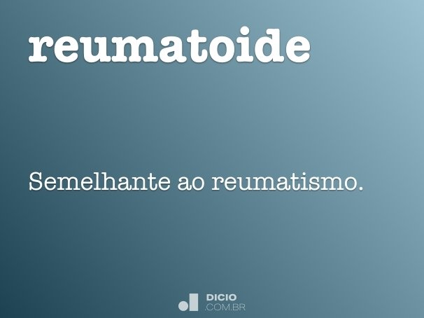 reumatoide