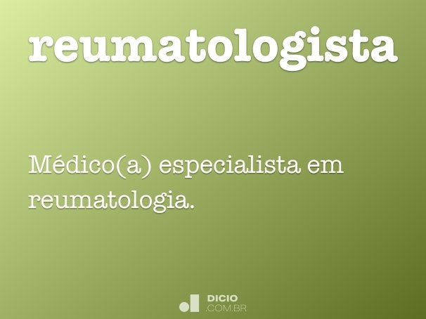reumatologista