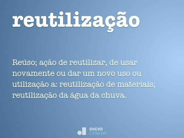 reutilização