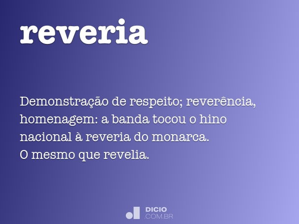 Significado de Revelia