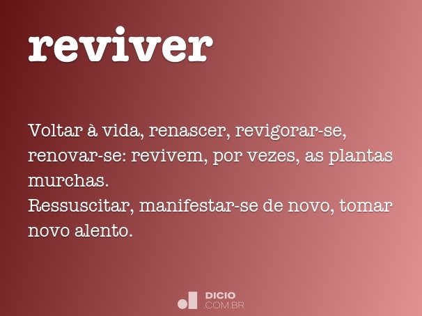 reviver meaning