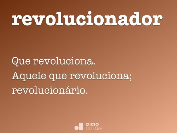 revolucionador