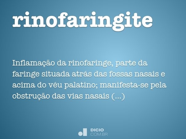 rinofaringite