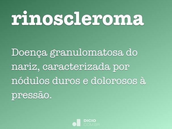 rinoscleroma