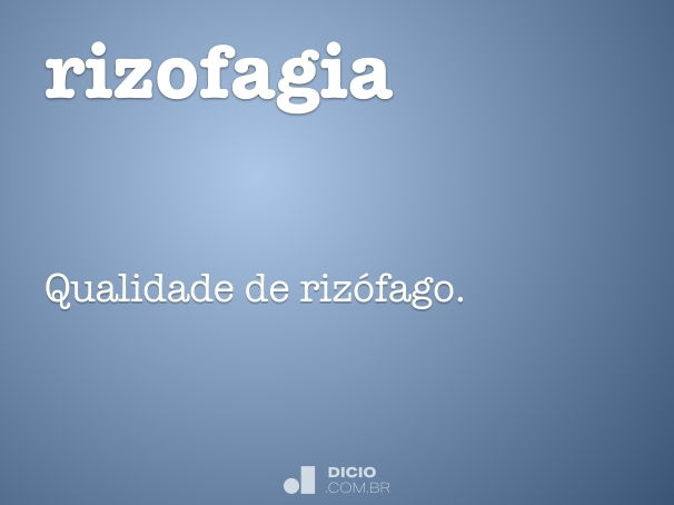 rizofagia