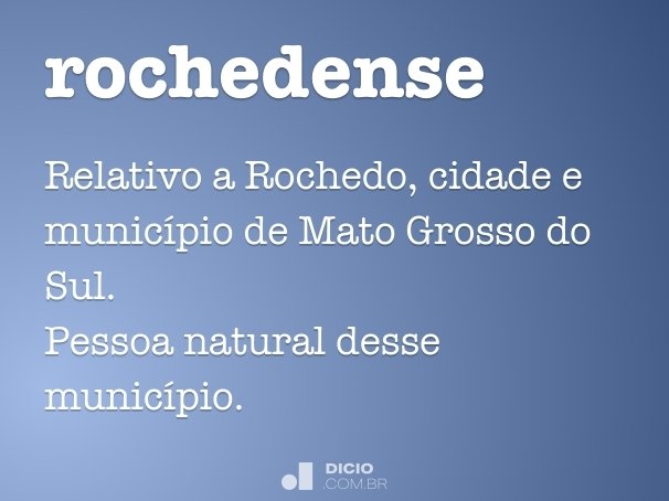 rochedense