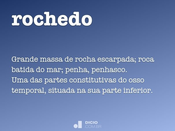 rochedo