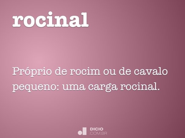 rocinal