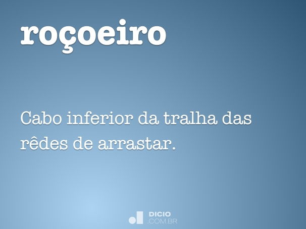 roçoeiro