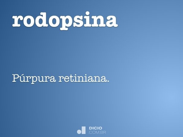 rodopsina