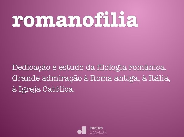 romanofilia