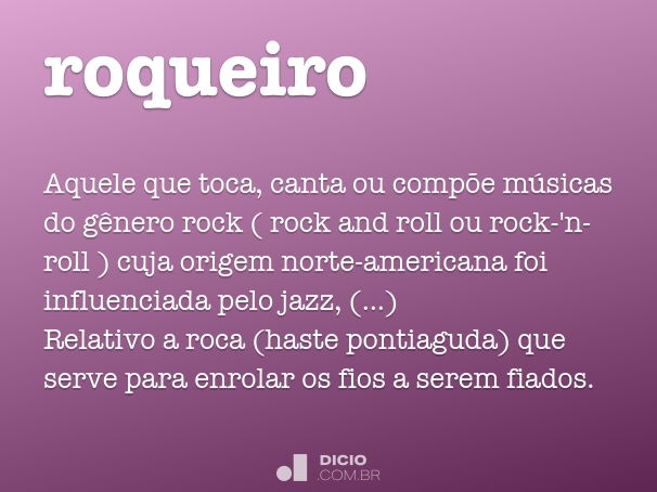 Significado de Roquei