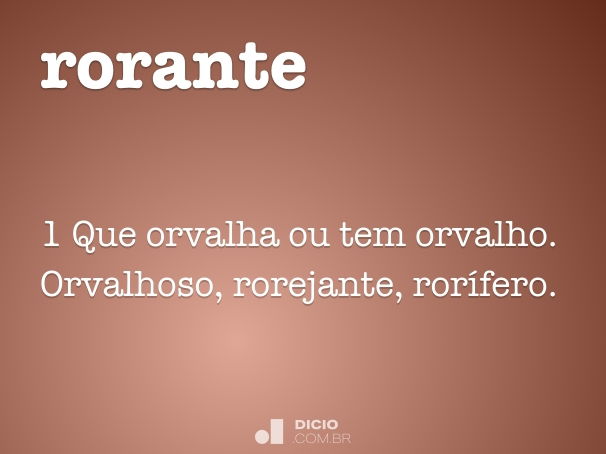 rorante