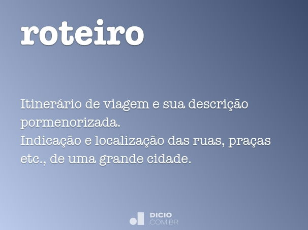 Roteiro