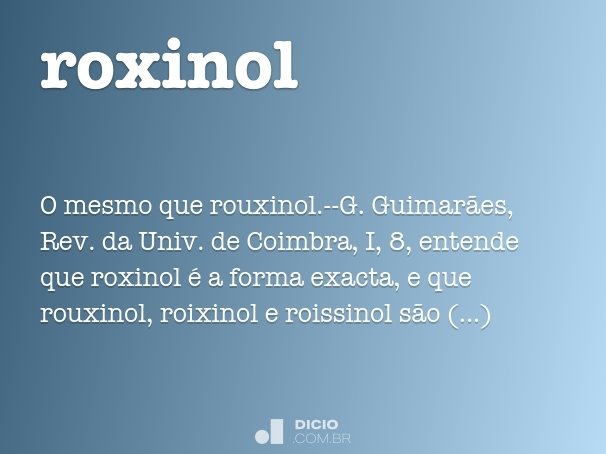 roxinol