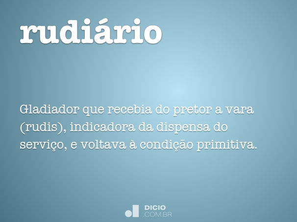 rudiário