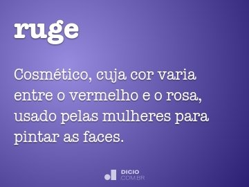 Ruga - Dicio, Dicionário Online de Português