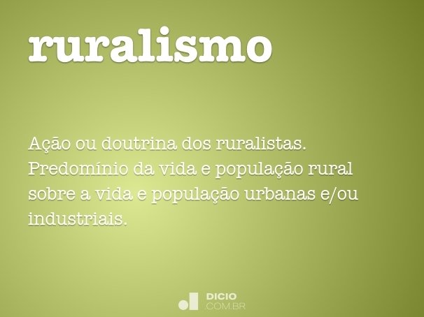 ruralismo