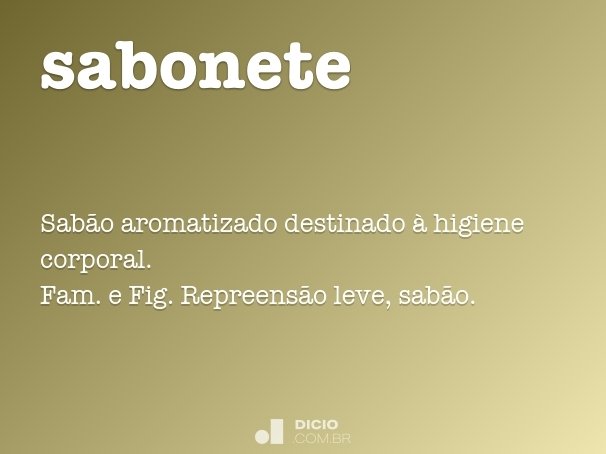 sabonete