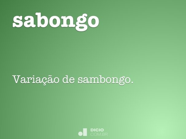 sabongo