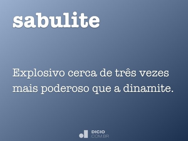 sabulite