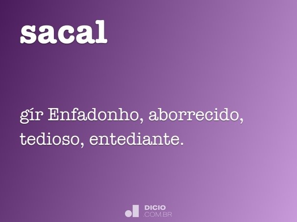 sacal