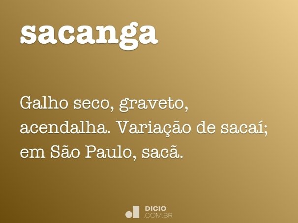 sacanga