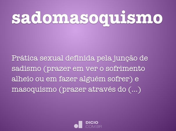 sadomasoquismo