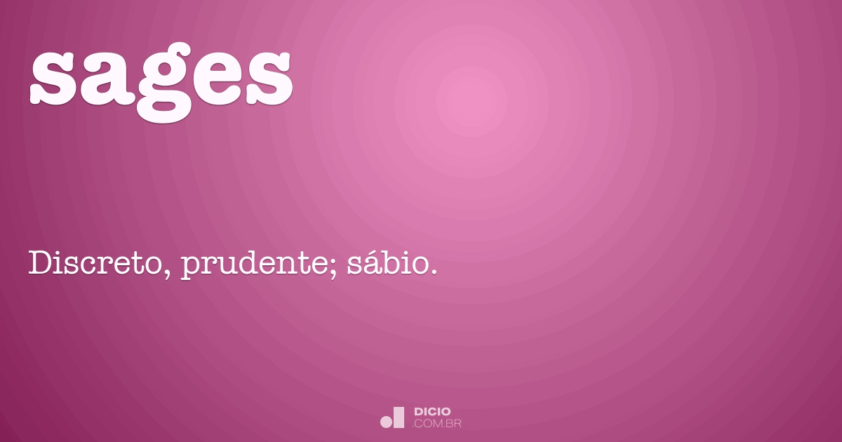 Sages Dicio, Dicionário Online de Português