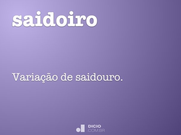 saidoiro