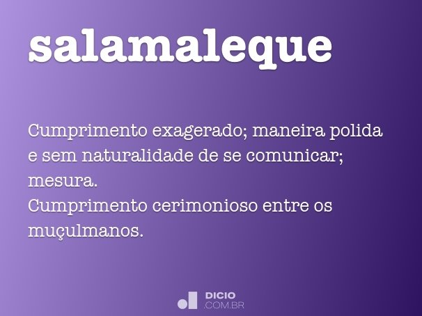 salamaleque