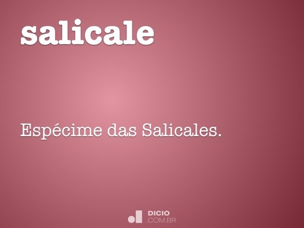 salicale