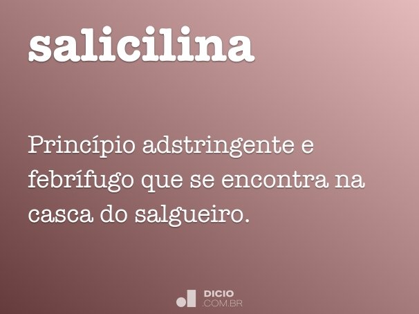 salicilina