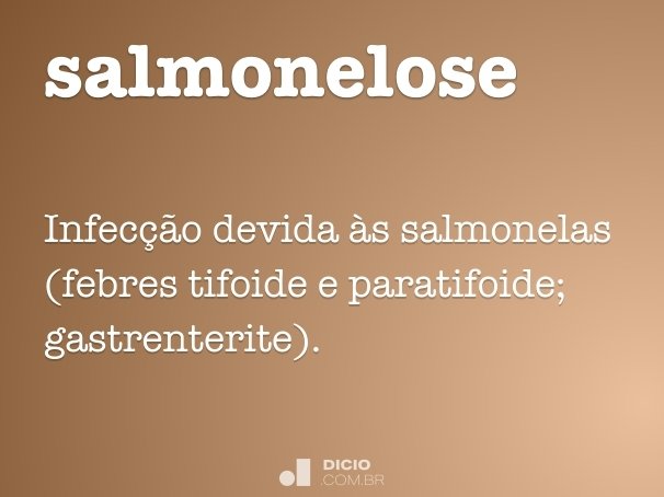salmonelose