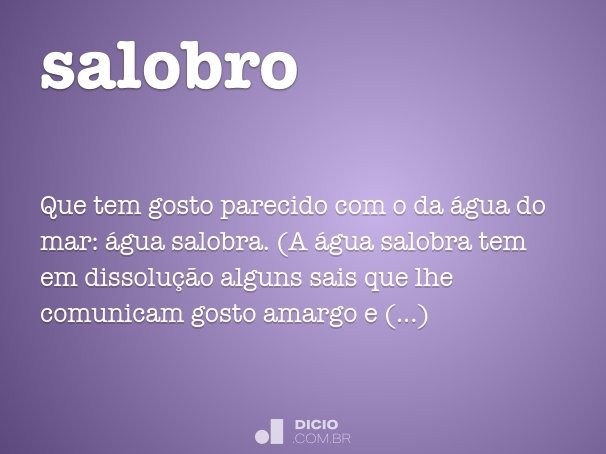 salobro