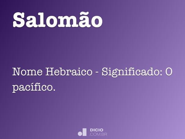 Salomão