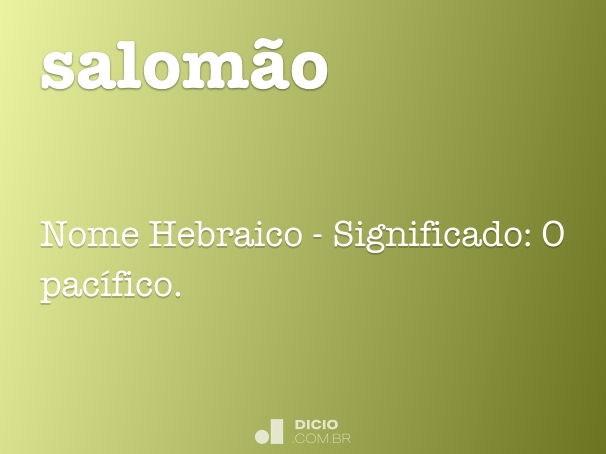 salomão