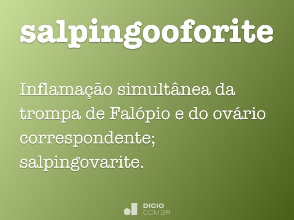 salpingooforite