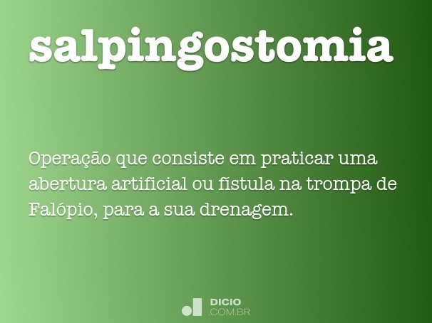 salpingostomia