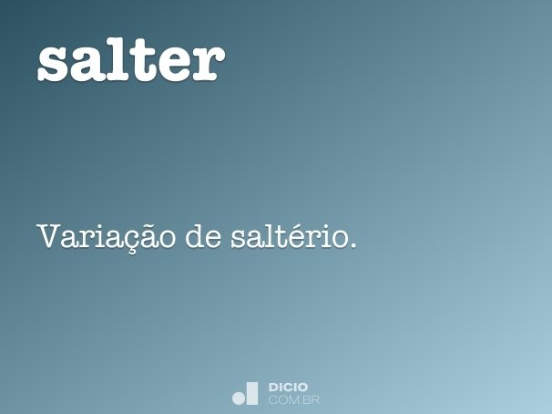 salter