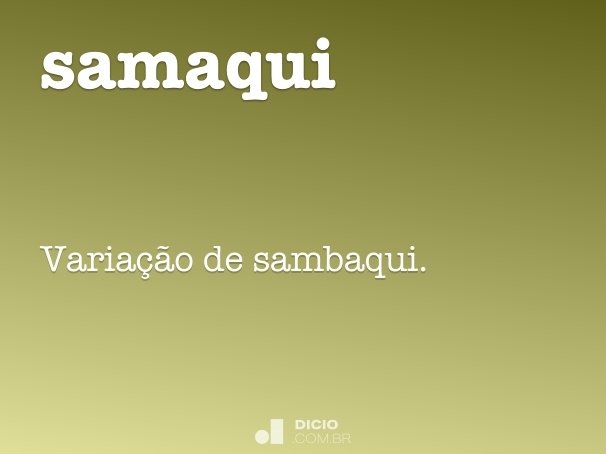 samaqui