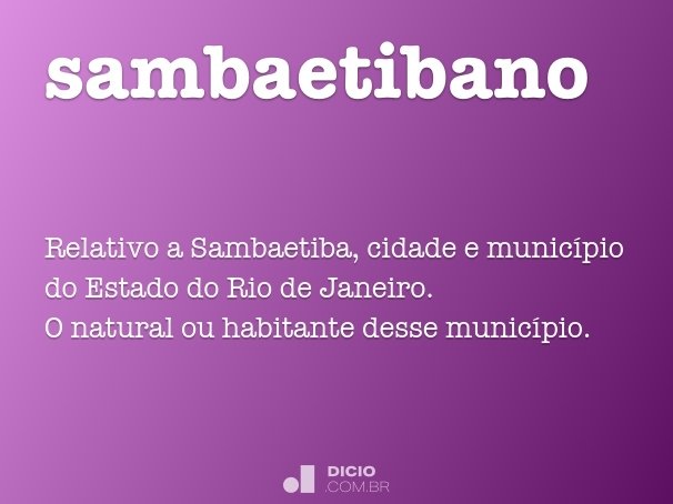 sambaetibano
