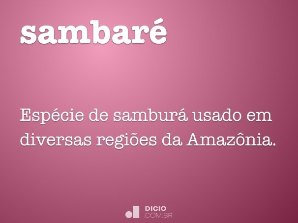 sambaré