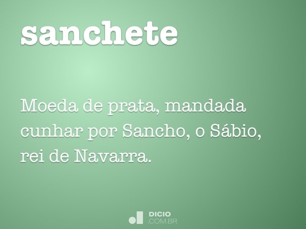 sanchete