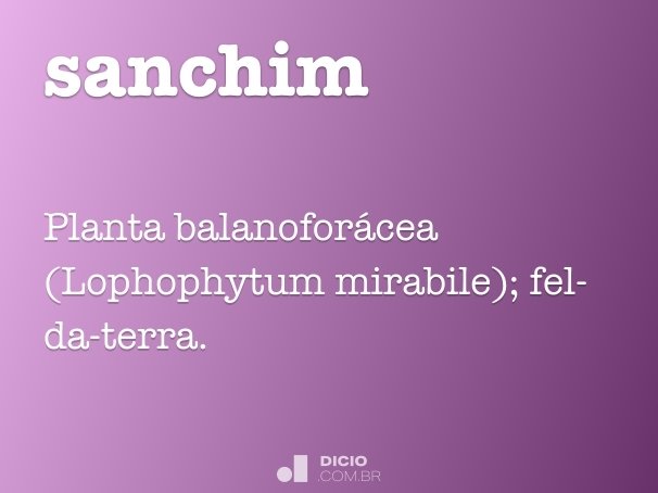 sanchim