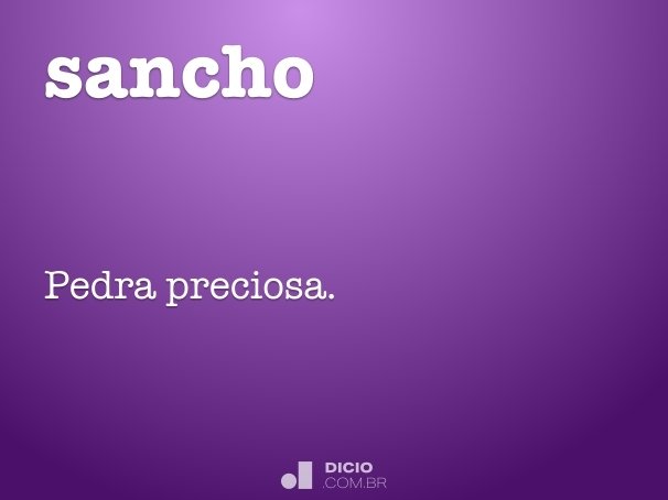 sancho