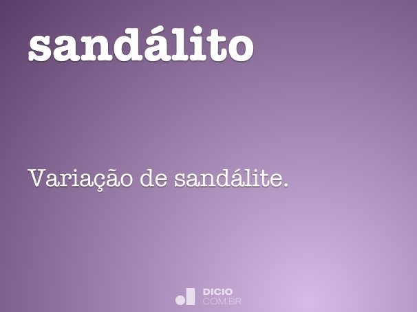 sandálito