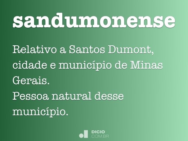 sandumonense