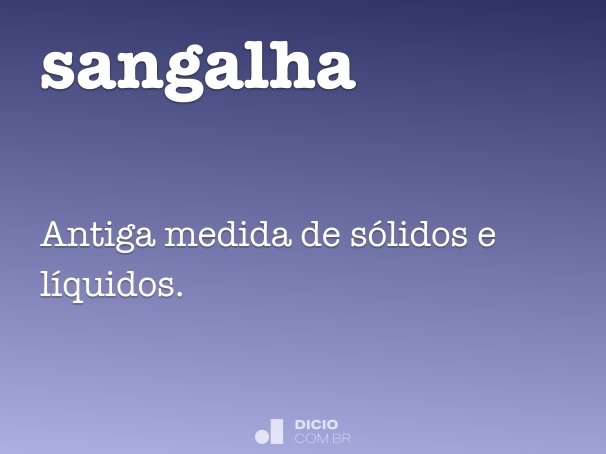 sangalha