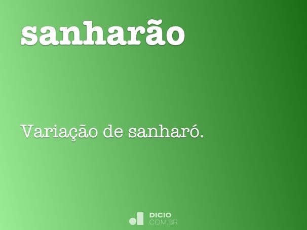 sanharão
